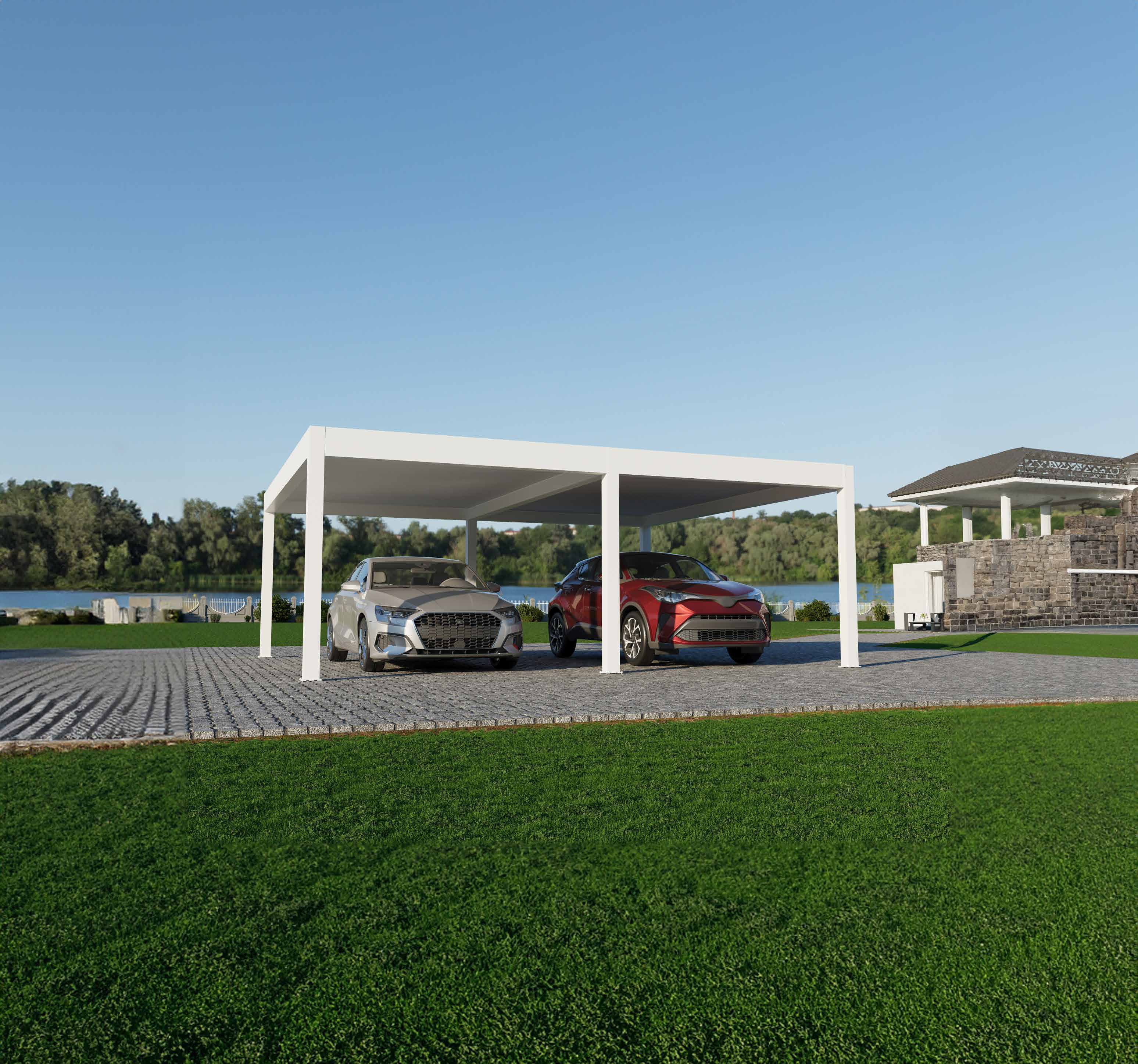 Carport aluminium Charente-Maritime